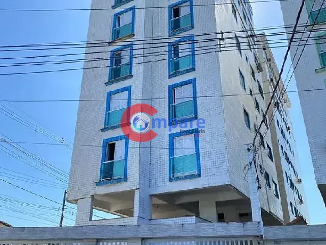 Apartamento com 69m² 2 quartos e 1 banheiro, à venda, no bairro PARQUE SAO VICENTE em Sao Vicente