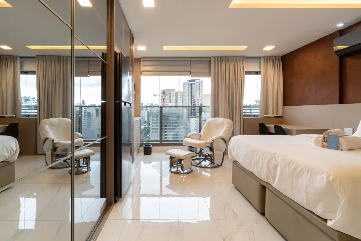 Apartamento para venda em Itaim Bibi com 1 quarto, 39m²