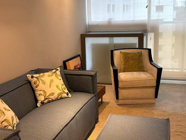 Apartamento com 75m² 2 quartos e 2 banheiros, para alugar, no bairro Vila Nova Conceição em São Paulo