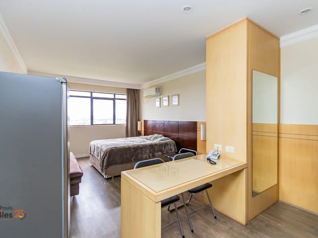 Apartamento 1 quarto e 1 banheiro, para alugar, no bairro Jardim Pinhais em Pinhais