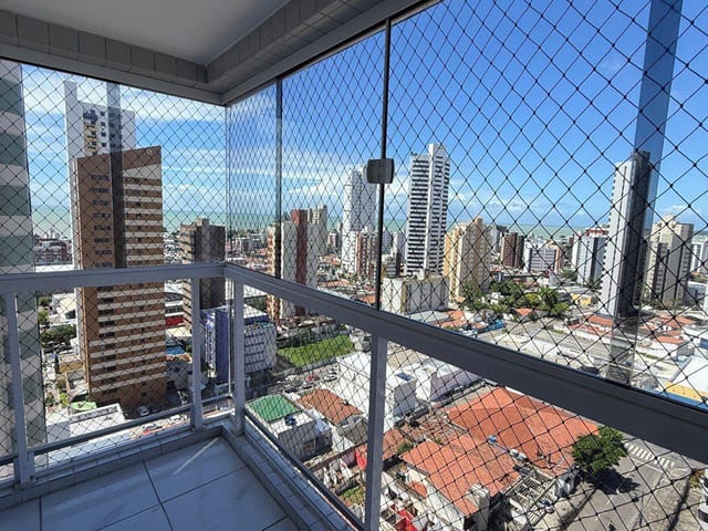 Apartamento com 96m² 4 quartos e 4 banheiros, à venda, no bairro Manaíra em João Pessoa