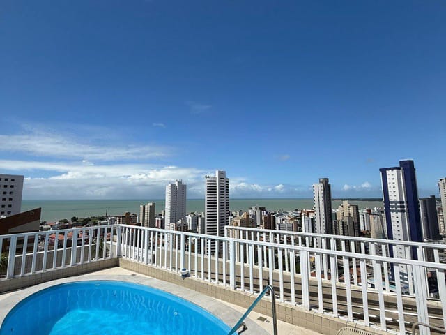 Apartamento com 96m² 4 quartos e 4 banheiros, à venda, no bairro Manaíra em João Pessoa