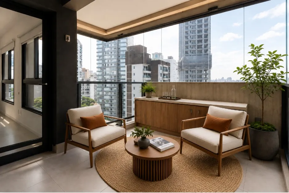 Apartamento para venda em Cerqueira César com 1 quarto, 44m²