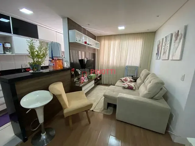 Apartamento 2 quartos e 1 banheiro, à venda, no bairro Vila Santa Rita de Cássia em São Bernardo do Campo