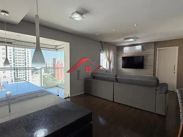 Apartamento com 91m² 2 quartos e 3 banheiros, para alugar, no bairro Campestre em Santo André
