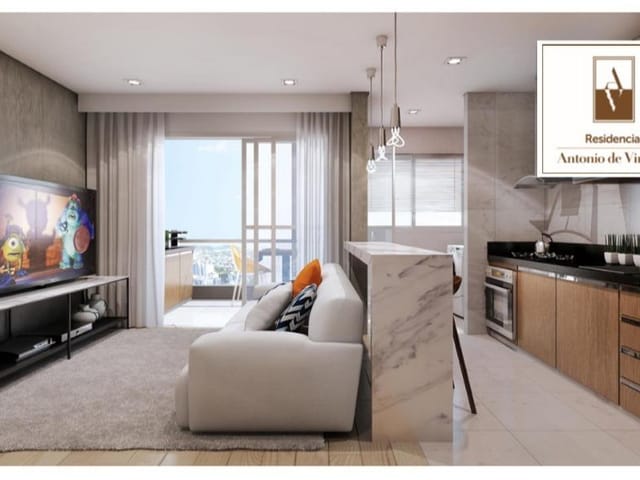 Foto do Apartamento - Apartamento à venda 2 Quartos, 1 Suite, 1 Vaga, 61.1M², Jardim América, São José dos Campos - SP | Residencial Antonio de Vimioso | RUSSI IMÓVEIS