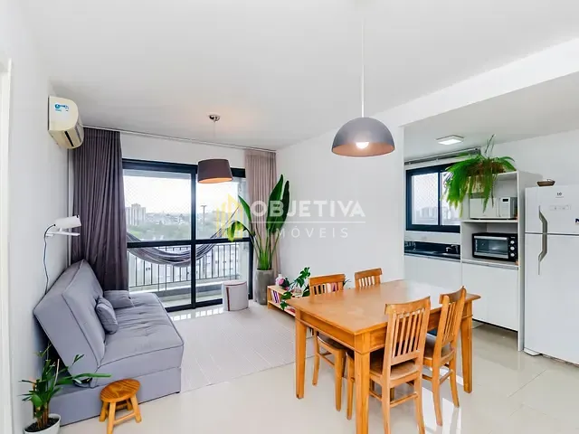 Apartamento 1 quarto e 2 banheiros, para alugar, no bairro Jardim Botanico em Porto Alegre