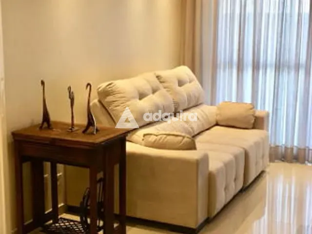 Apartamento com 120m² 2 quartos e 2 banheiros, à venda, no bairro Centro em Ponta Grossa