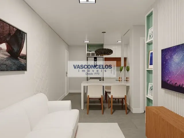 Apartamento 2 quartos e 1 banheiro, à venda, no bairro Jardim Das Paineiras I em São José dos Campos