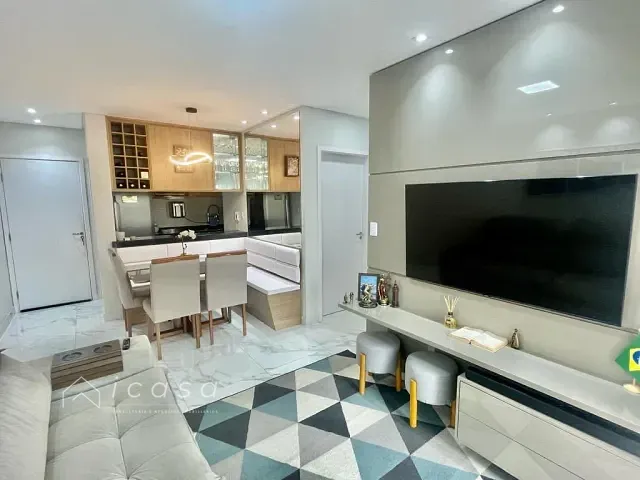 Apartamento com 75m² 2 quartos e 1 banheiro, à venda, no bairro Centro em Taubaté