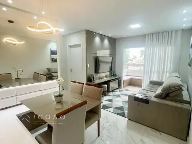 Apartamento com 75m² 2 quartos e 1 banheiro, à venda, no bairro Centro em Taubaté