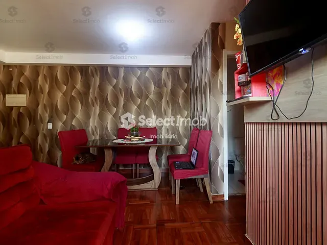 Apartamento com 59m² 3 quartos e 1 banheiro, à venda, no bairro Parque São Vicente em Mauá