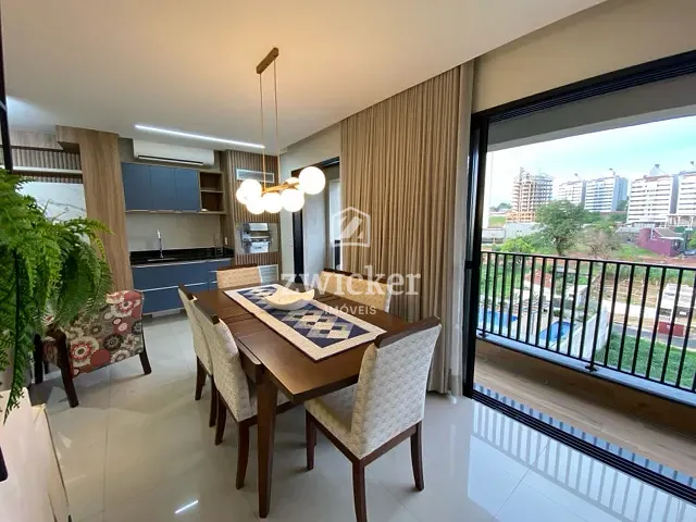Apartamento com 159m² 3 quartos e 4 banheiros, à venda ou para alugar, no bairro Vila Aviação em Bauru
