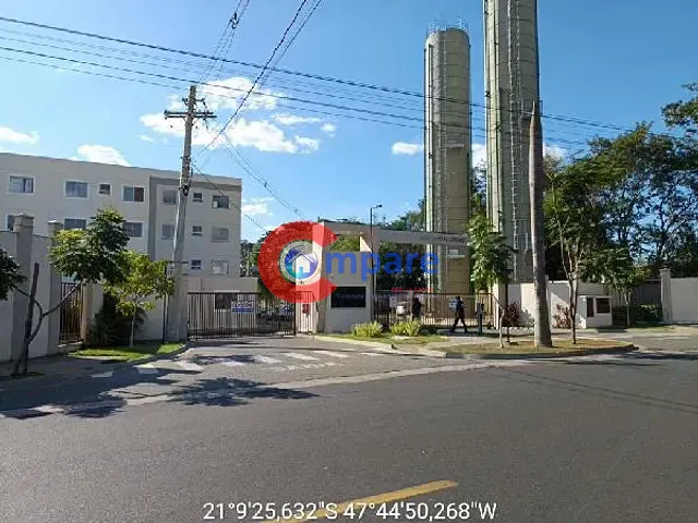 Apartamento com 64m² 2 quartos e 1 banheiro, à venda, no bairro Jardim Ouro Branco em Ribeirao Preto