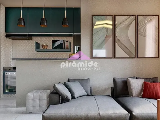 Apartamento com 56m² 2 quartos e 1 banheiro, à venda, no bairro Indaiá em Caraguatatuba