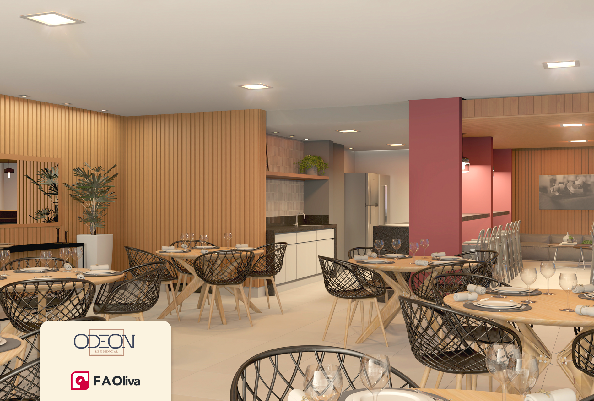 Perspectiva do Apartamento - Apartamento 3 dormitórios à venda, 95 m², ODEON RESIDENCIAL - Parque Portal do Paraíso, Jundiaí, SP | Copette Imóveis