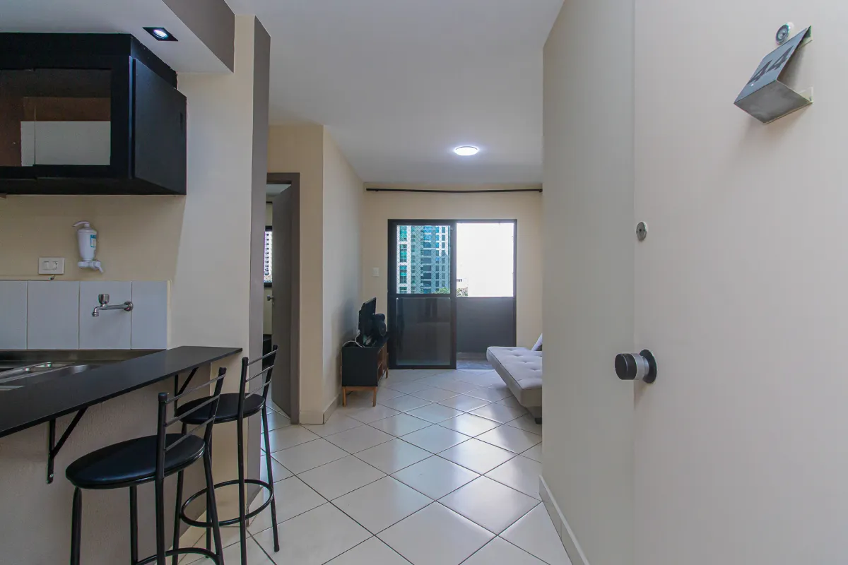 Apartamento para venda em Santo Amaro com 1 quarto, 30m²
