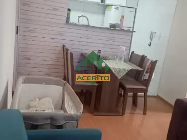 Apartamento com 39m² 2 quartos e 1 banheiro, à venda, no bairro Santa Luzia em Araçatuba