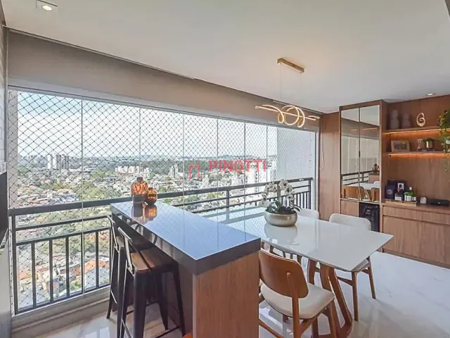 Apartamento 3 quartos e 4 banheiros, à venda, no bairro Baeta Neves em São Bernardo do Campo