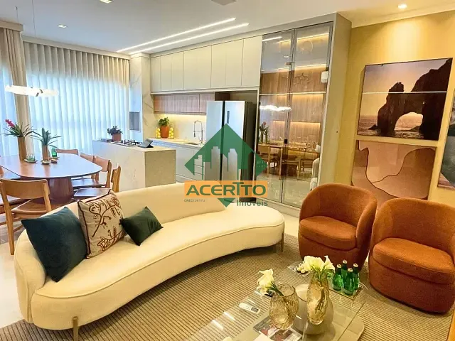 Apartamento com 104m² 3 quartos e 4 banheiros, à venda, no bairro Vila Bandeirantes em Araçatuba