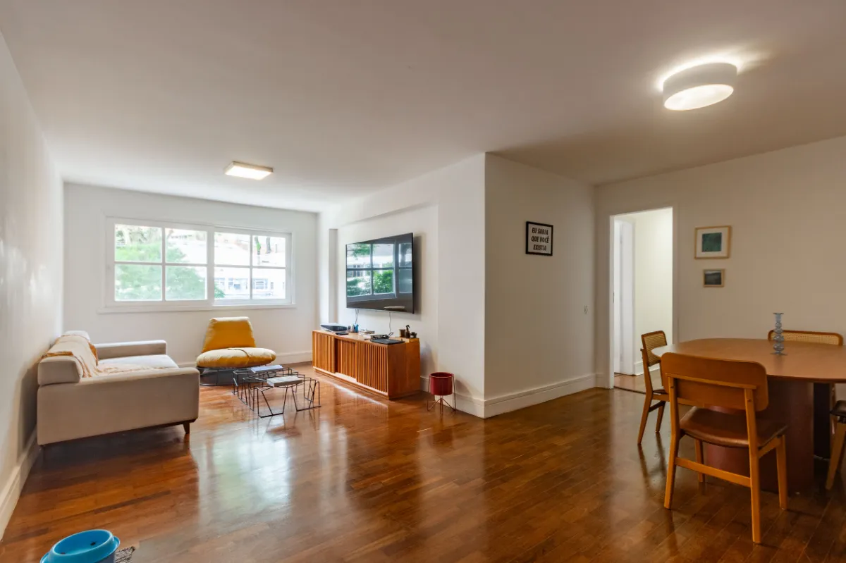Apartamento para venda em Pinheiros com 2 quartos, sendo 1 suíte, 128m²
