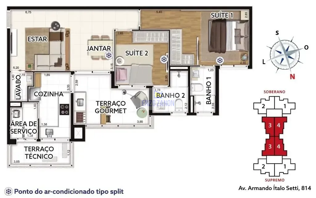 Apartamento, 2 quartos, 78 m² - Foto 28