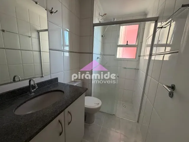 Apartamento com 65m² 2 quartos e 2 banheiros, para alugar, no bairro Parque Residencial Aquarius em São José dos Campos