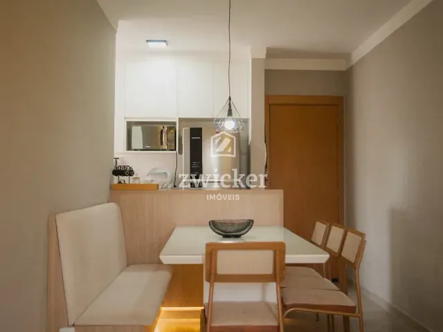 Apartamento com 47m² 2 quartos e 1 banheiro, à venda, no bairro Reserva Belas Nações em Bauru
