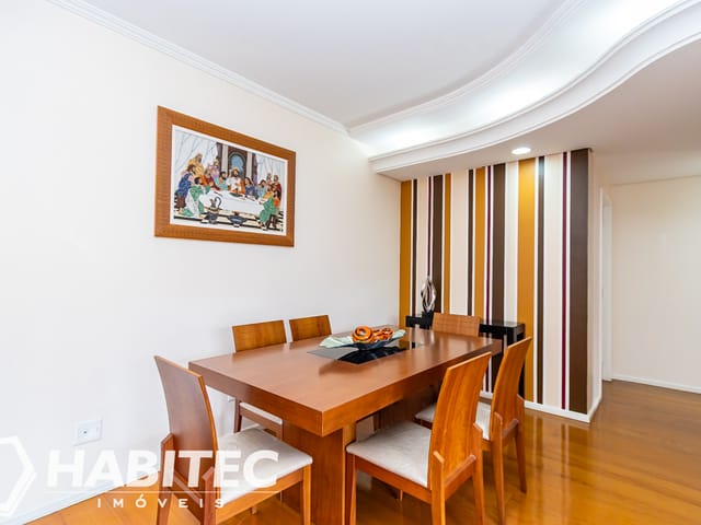 Apartamento 3 quartos e 3 banheiros, à venda, no bairro Bigorrilho em Curitiba