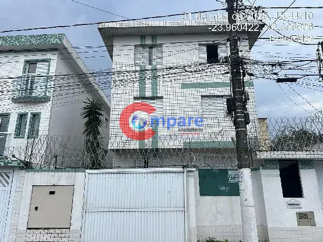 Apartamento com 57m² 1 quarto e 1 banheiro, à venda, no bairro Esplanada dos Barreiros em Sao Vicente