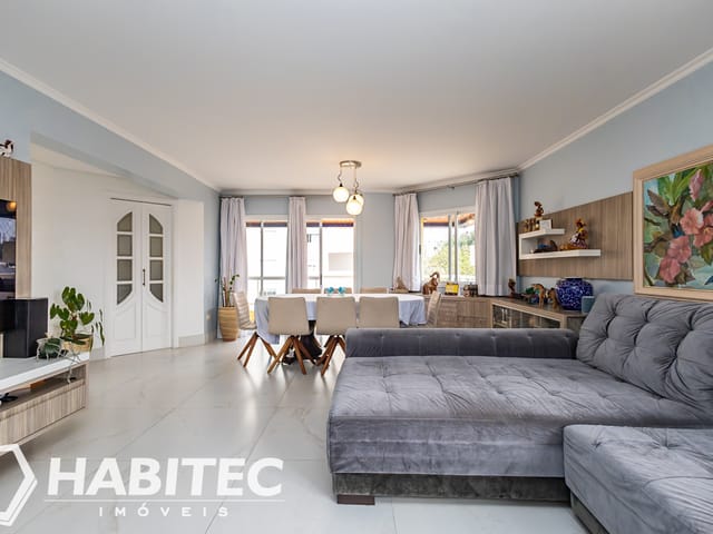 Apartamento 3 quartos e 4 banheiros, à venda, no bairro Água Verde em Curitiba