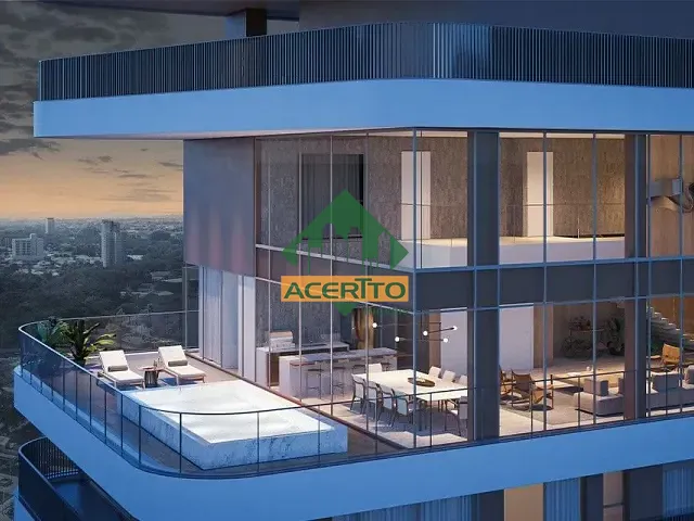 Apartamento com 320m² 4 quartos e 6 banheiros, à venda, no bairro Jardim Nova Yorque em Araçatuba