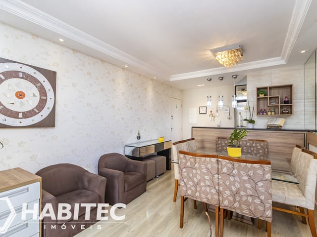 Apartamento 2 quartos e 2 banheiros, à venda, no bairro Guaíra em Curitiba