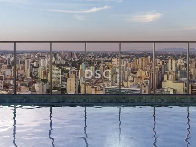 Apartamento 2 quartos e 2 banheiros, à venda, no bairro Centro em Curitiba