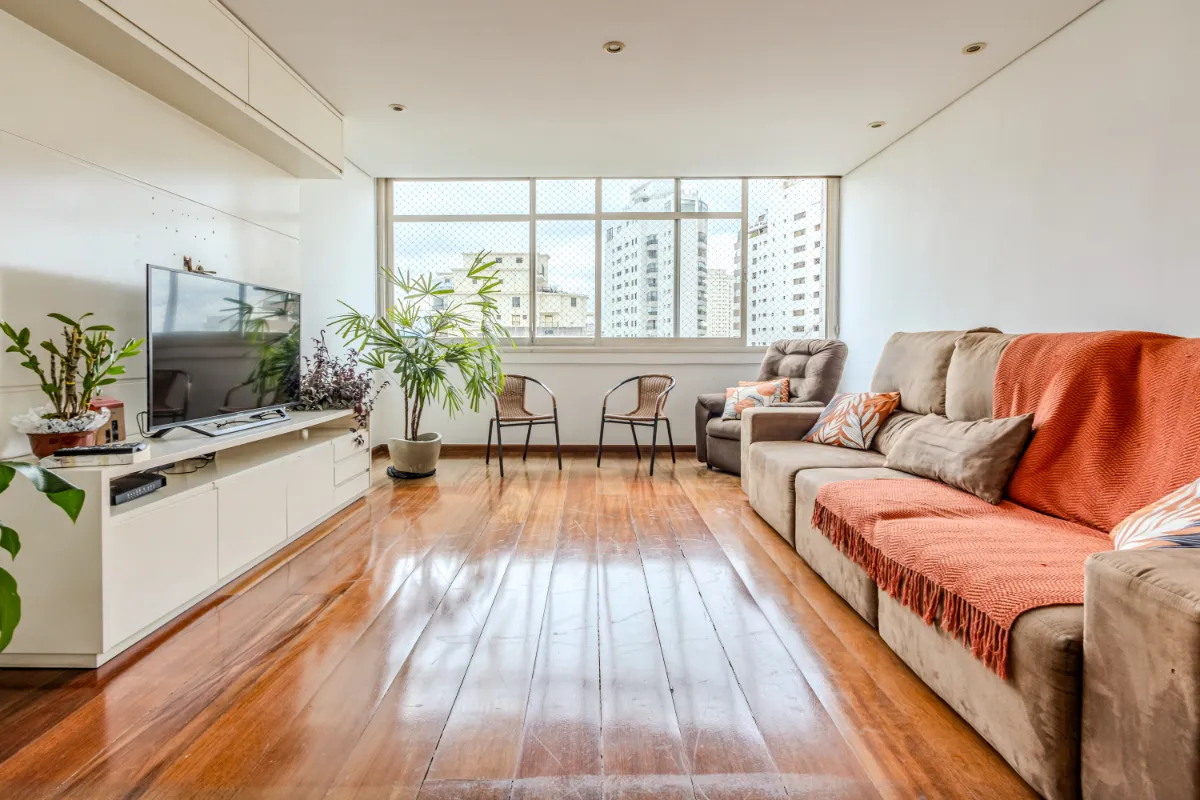 Apartamento para venda em Santa Cecília com 3 quartos, sendo 2 suítes, 126m²