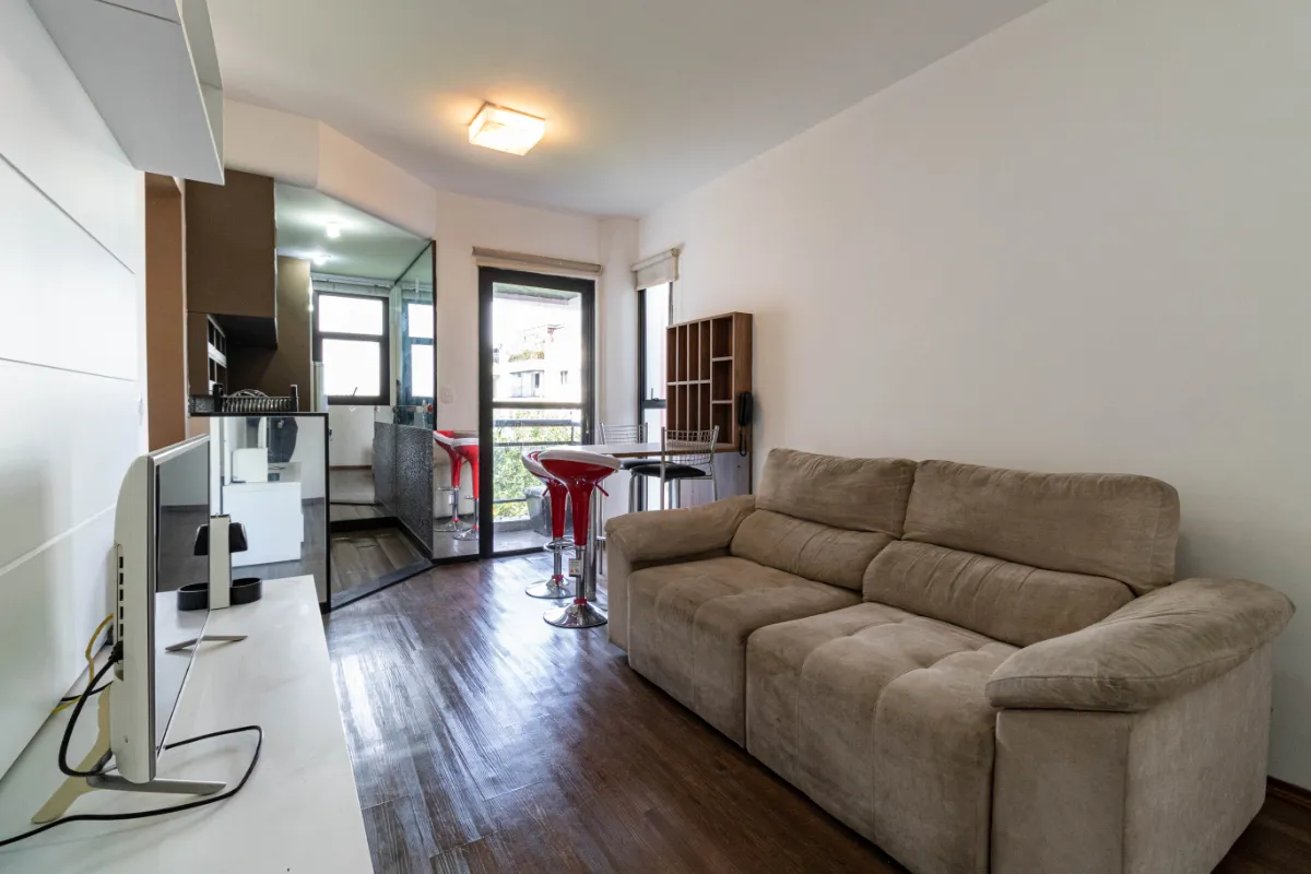 Apartamento para venda em Vila Nova Conceição com 1 quarto, 35m²