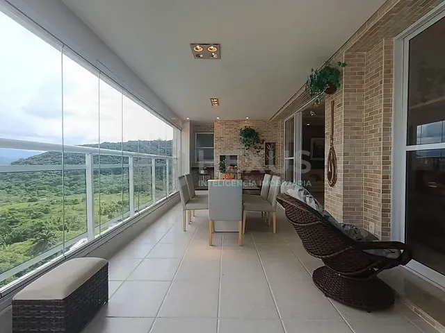Apartamento 3 quartos e 5 banheiros, à venda ou para alugar, no bairro Tortugas em Guarujá