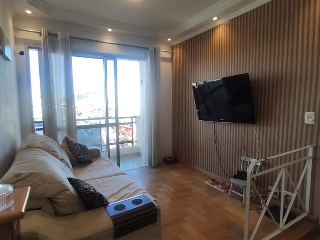 Apartamento 3 quartos e 2 banheiros, à venda, no bairro Jardim Monte Kemel em São Paulo