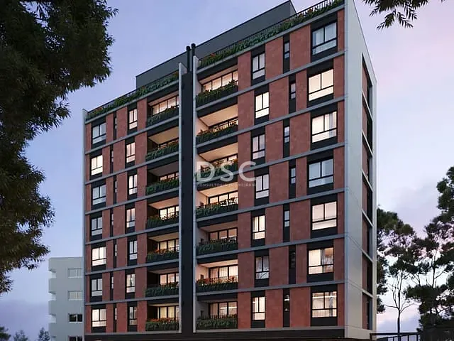 Apartamento 3 quartos e 3 banheiros, à venda, no bairro Água Verde em Curitiba