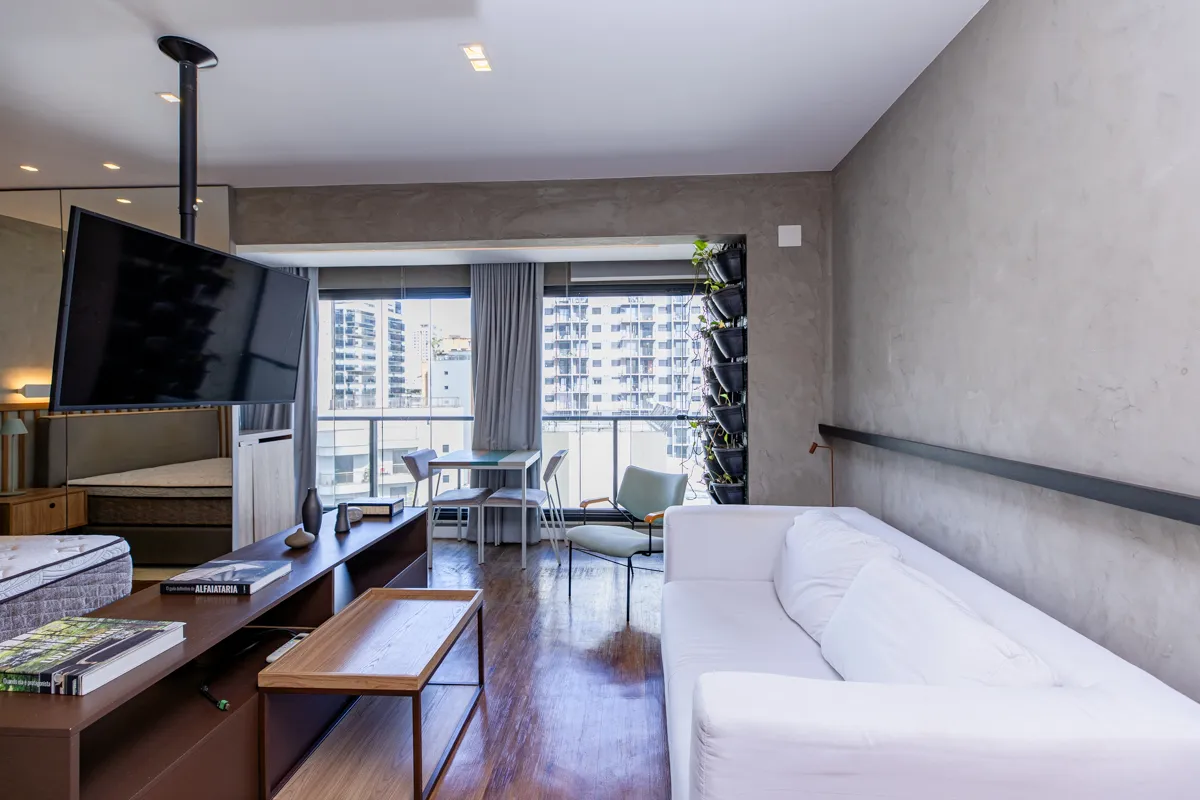 Apartamento para venda em Campo Belo com 1 quarto, sendo 1 suíte, 36m²