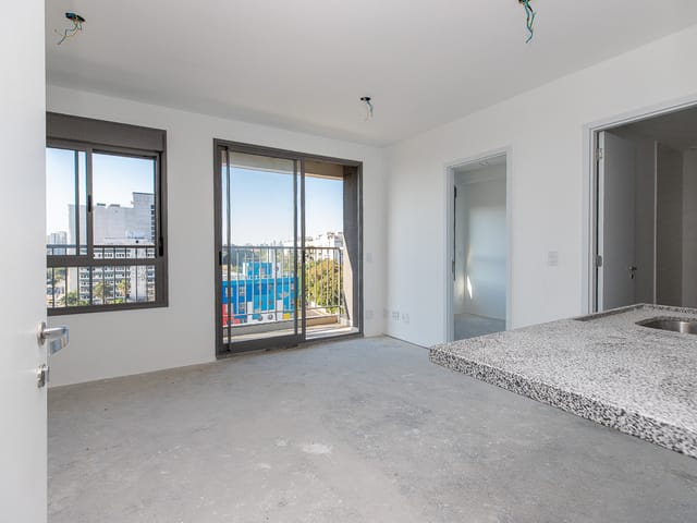 Foto do Apartamento - Apartamento tipo para venda com 1 quarto, 37m² | Lares e Andares Imóveis