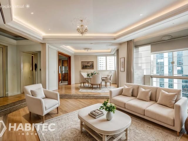 Apartamento 3 quartos e 6 banheiros, à venda, no bairro Batel em Curitiba