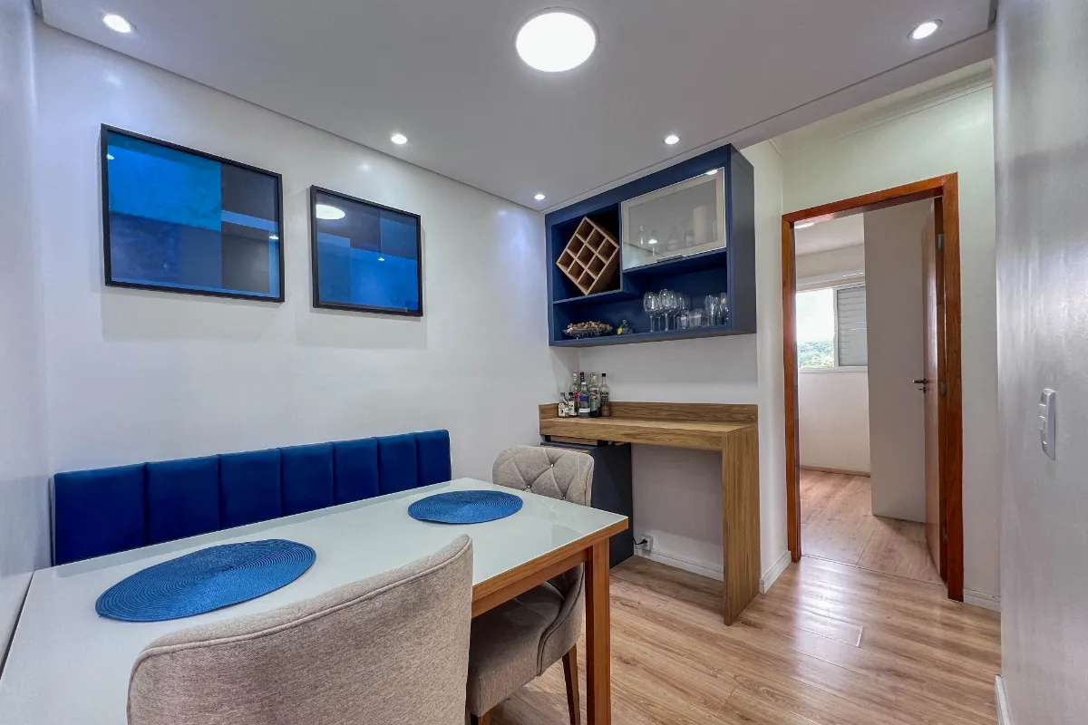 Apartamento para venda em Jardim Bom Recanto com 3 quartos, 57m²