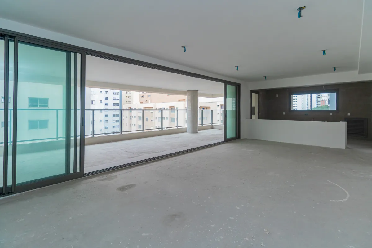 Apartamento para venda em Brooklin com 3 quartos, sendo 3 suítes, 205m²