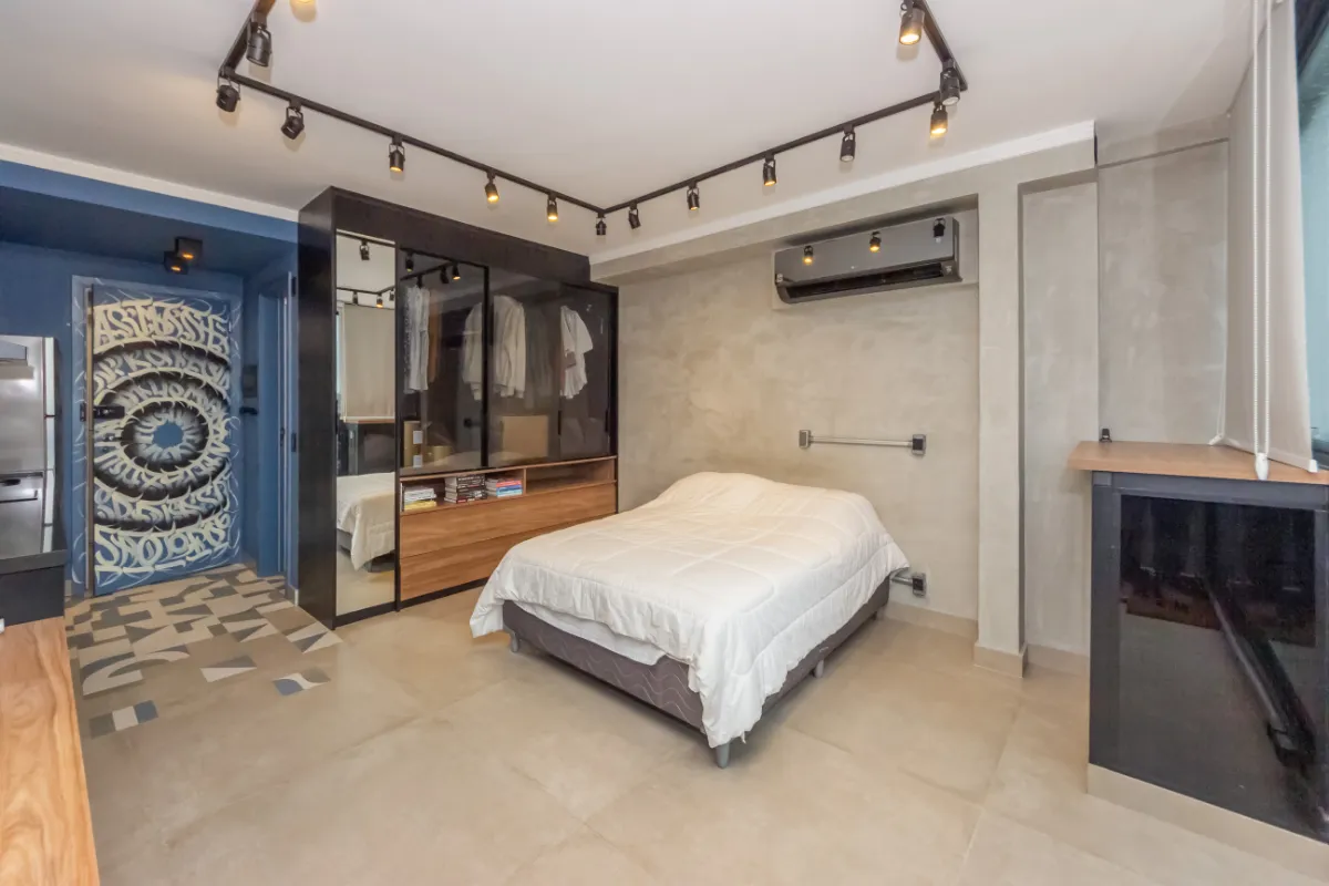Apartamento para venda em Indianópolis com 1 quarto, sendo 1 suíte, 25m²
