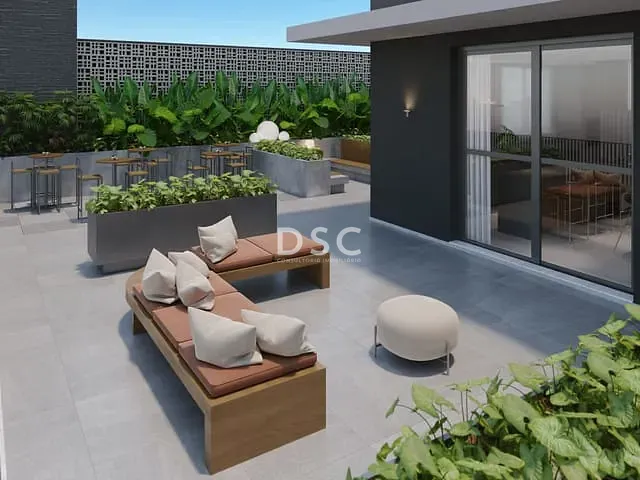 Apartamento com 34m² 1 quarto e 1 banheiro, à venda, no bairro Alto da Glória em Curitiba