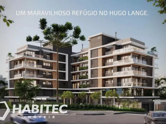 Apartamento 3 quartos e 4 banheiros, à venda, no bairro Hugo Lange em Curitiba