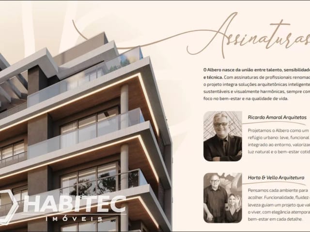 Apartamento 3 quartos e 4 banheiros, à venda, no bairro Hugo Lange em Curitiba