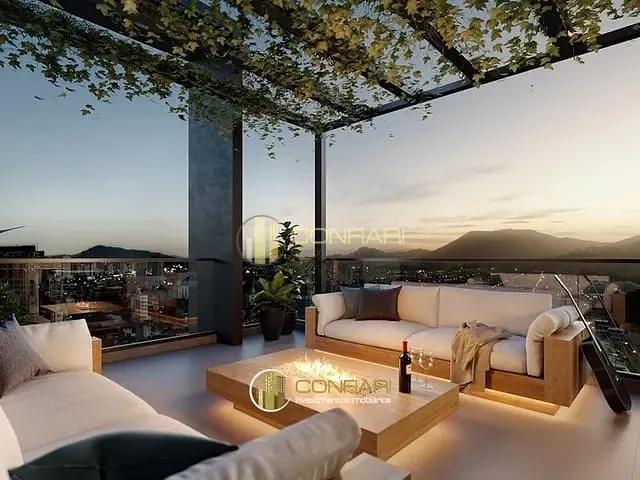 Apartamento com 82m² 2 quartos e 3 banheiros, à venda, no bairro Morretes em Itapema