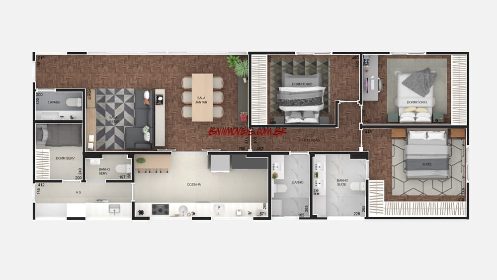 Apartamento, 3 quartos, 141 m² - Foto 5